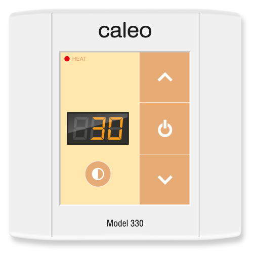 фото Терморегулятор caleo 330 встраиваемый цифровой, 3 квт