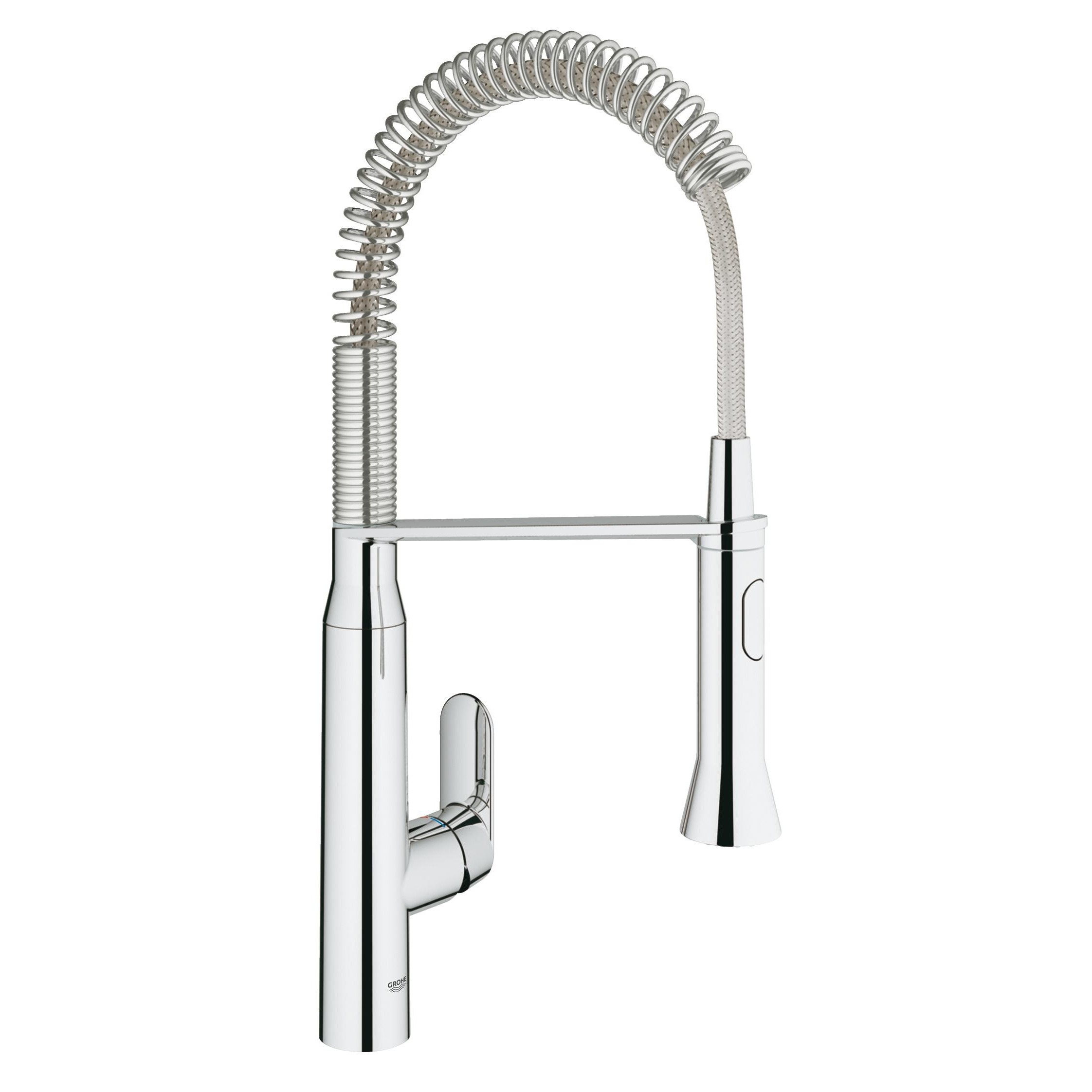 фото Смеситель для кухонной мойки grohe k7 31379000 хром