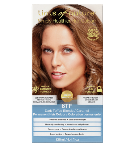 

Tints of Nature Стойкая гель-краска , оттенок 6TF Тоффи, 140 г, 6TF