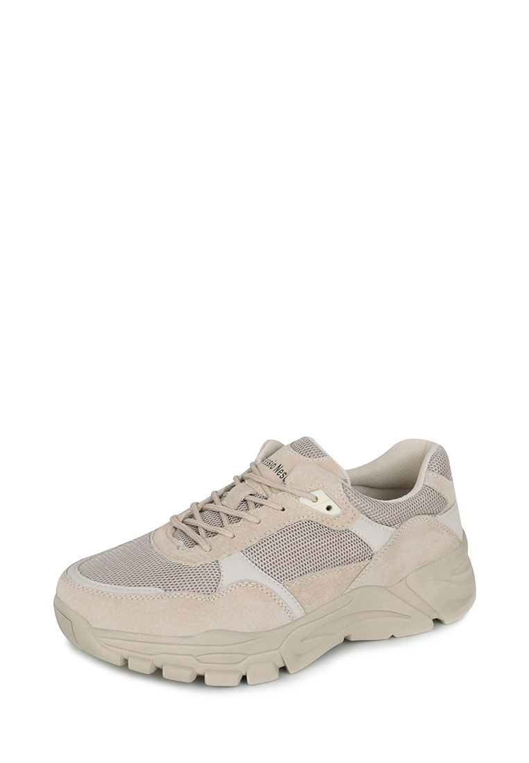 фото Кроссовки мужские alessio nesca fm20ss-17a бежевые 44 ru