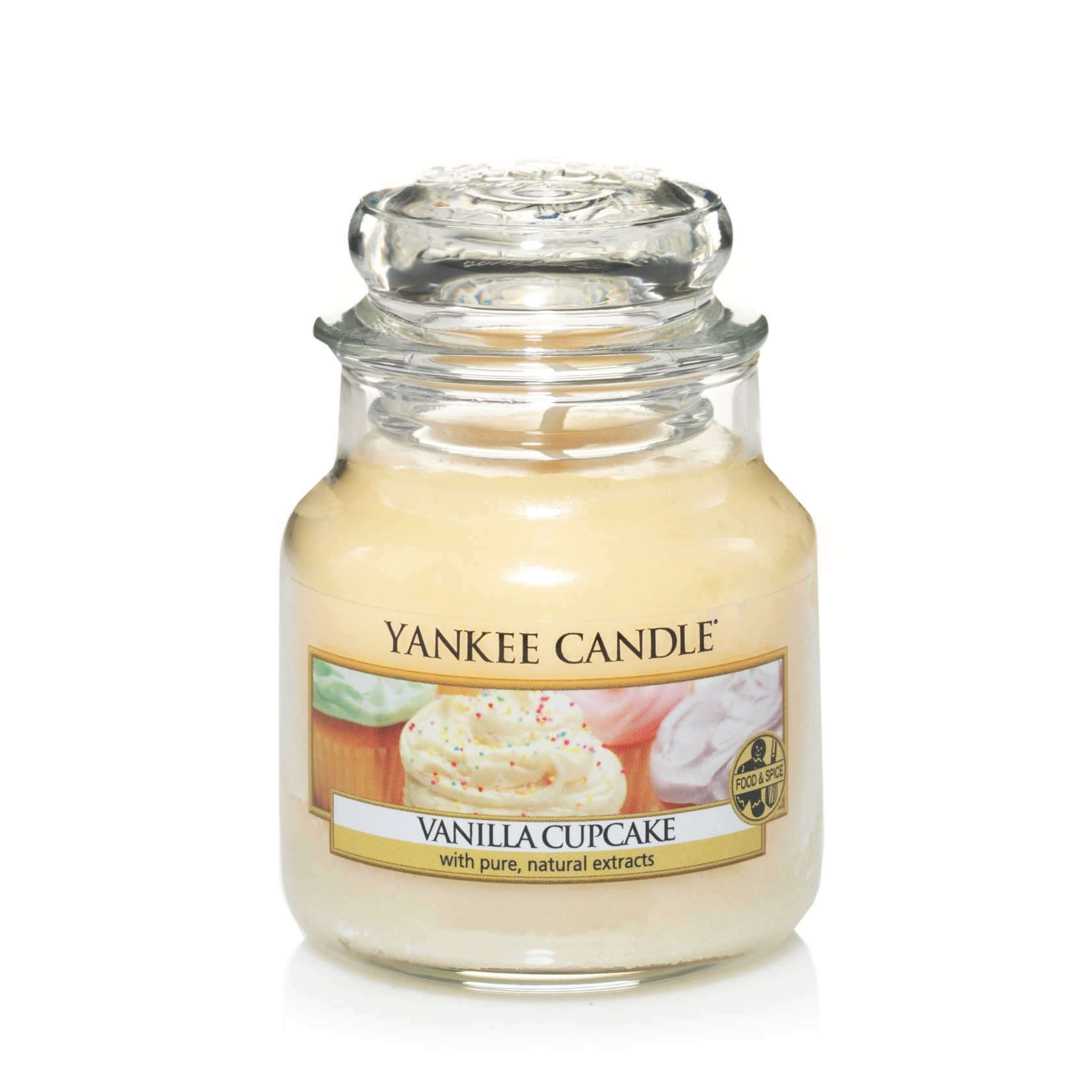 фото Свеча ароматическая yankee candle vanilla cupcake ванильный кекс