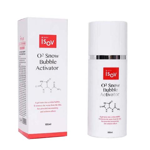 Isov O2 Snow Bubble Activator Айсов кислородная маска для глубокого очищения the snow ball