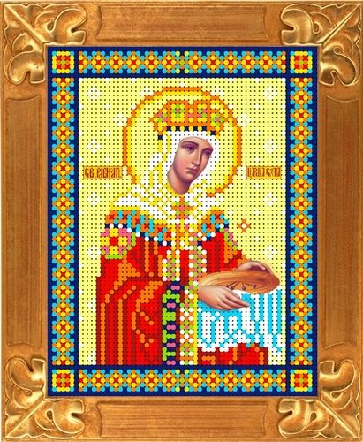 

Канва с рисунком для бисера Св. Царица Елена А5