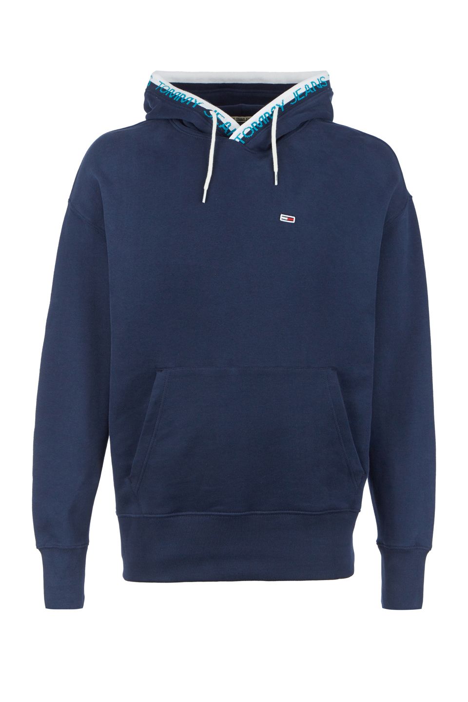 

Худи мужское Tommy Jeans DM0DM07886 синее XL, Синий, DM0DM07886