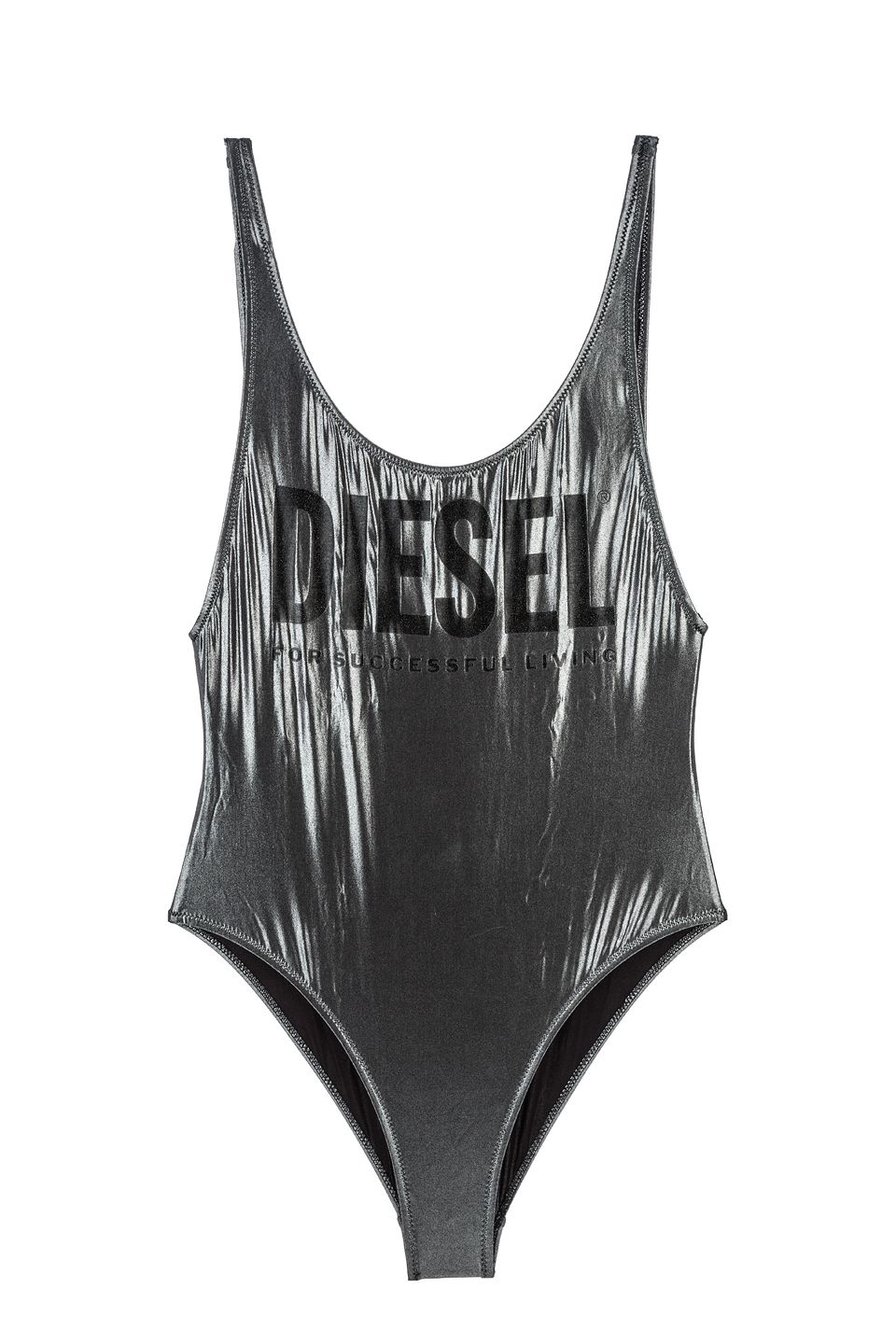 Купальник слитный женский DIESEL 00SUXZ 0WAWF E2308 серый XS