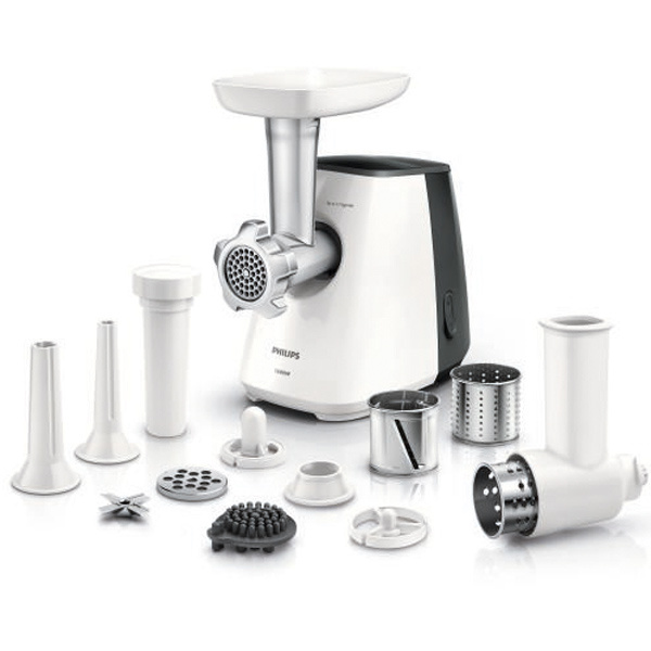 

Электромясорубка Philips Daily Collection HR2713/30 White, Daily Collection HR2713/30