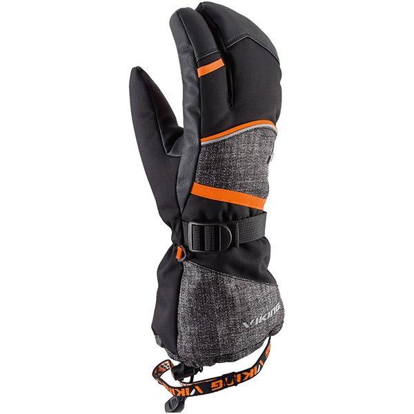 фото Перчатки горнолыжные viking 2020-21 soren lobster gloves orange (inch (дюйм):9)