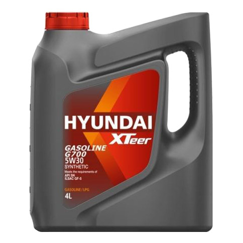 фото Моторное масло hyundai xteer gasoline 700 5w-30 4л