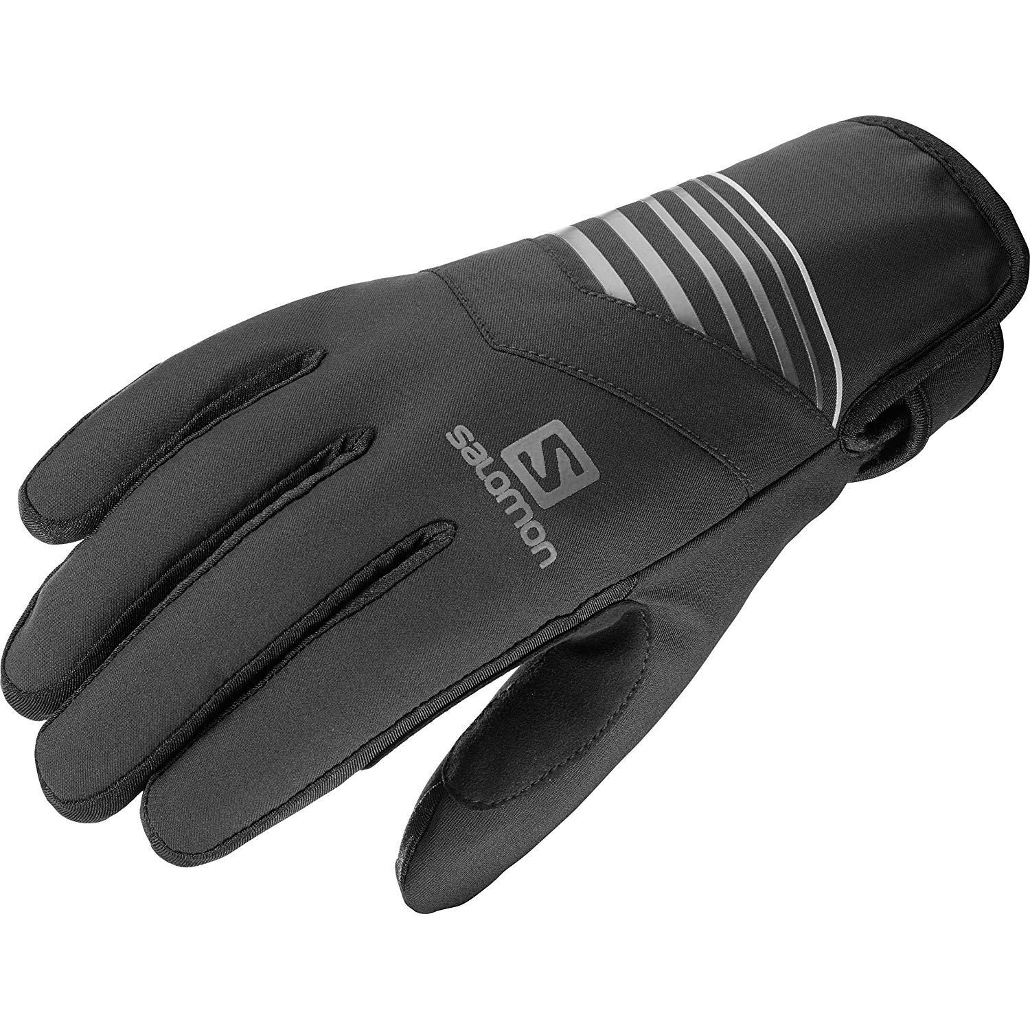 фото Перчатки горные salomon 2020-21 rs warm glove u black/black/charcoal (us:xl)