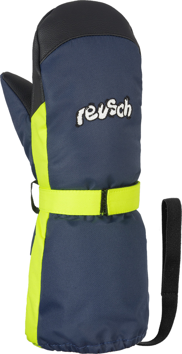 фото Варежки reusch happy r-tex® xt mitten, dress blue/safety yellow, 5 inch