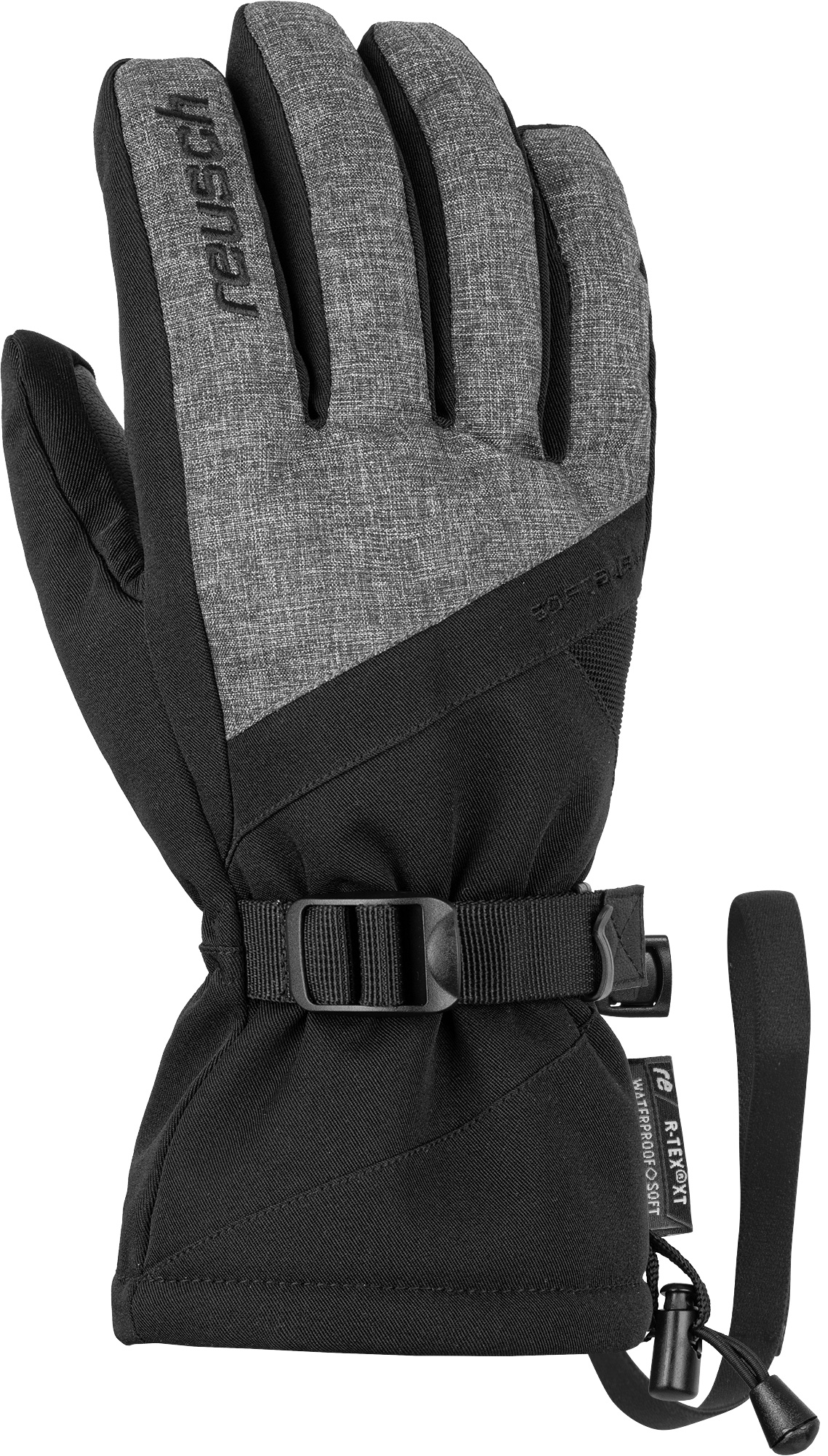 фото Перчатки горнолыжные reusch 2020-21 outset r-tex® xt black/black melange (inch (дюйм):9,5)