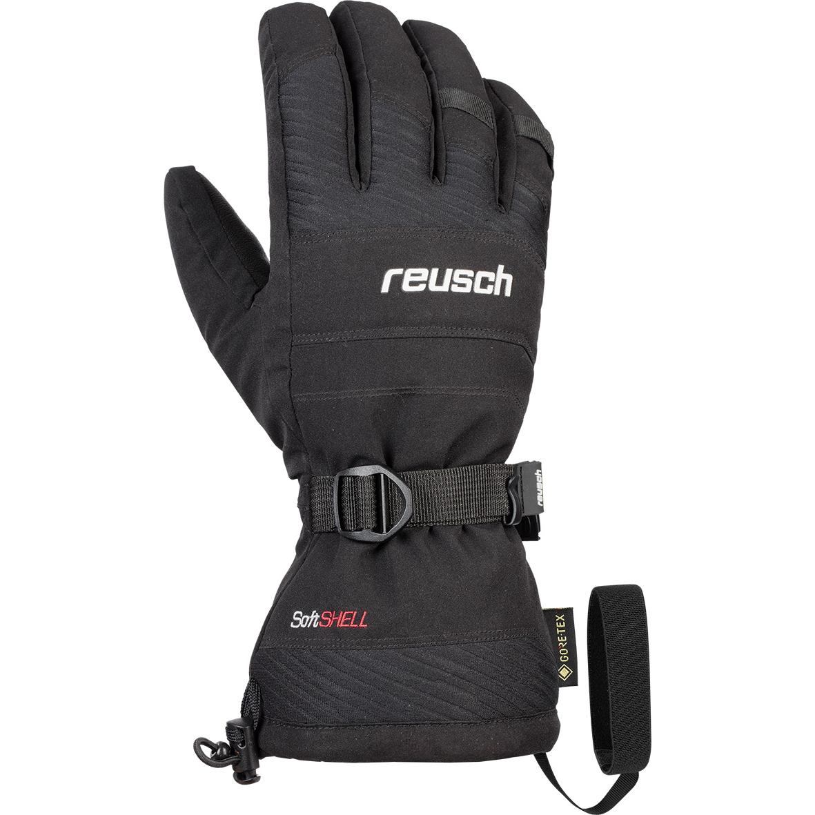 фото Перчатки горнолыжные reusch 2020-21 maxim gtx black/white (inch (дюйм):8,5)