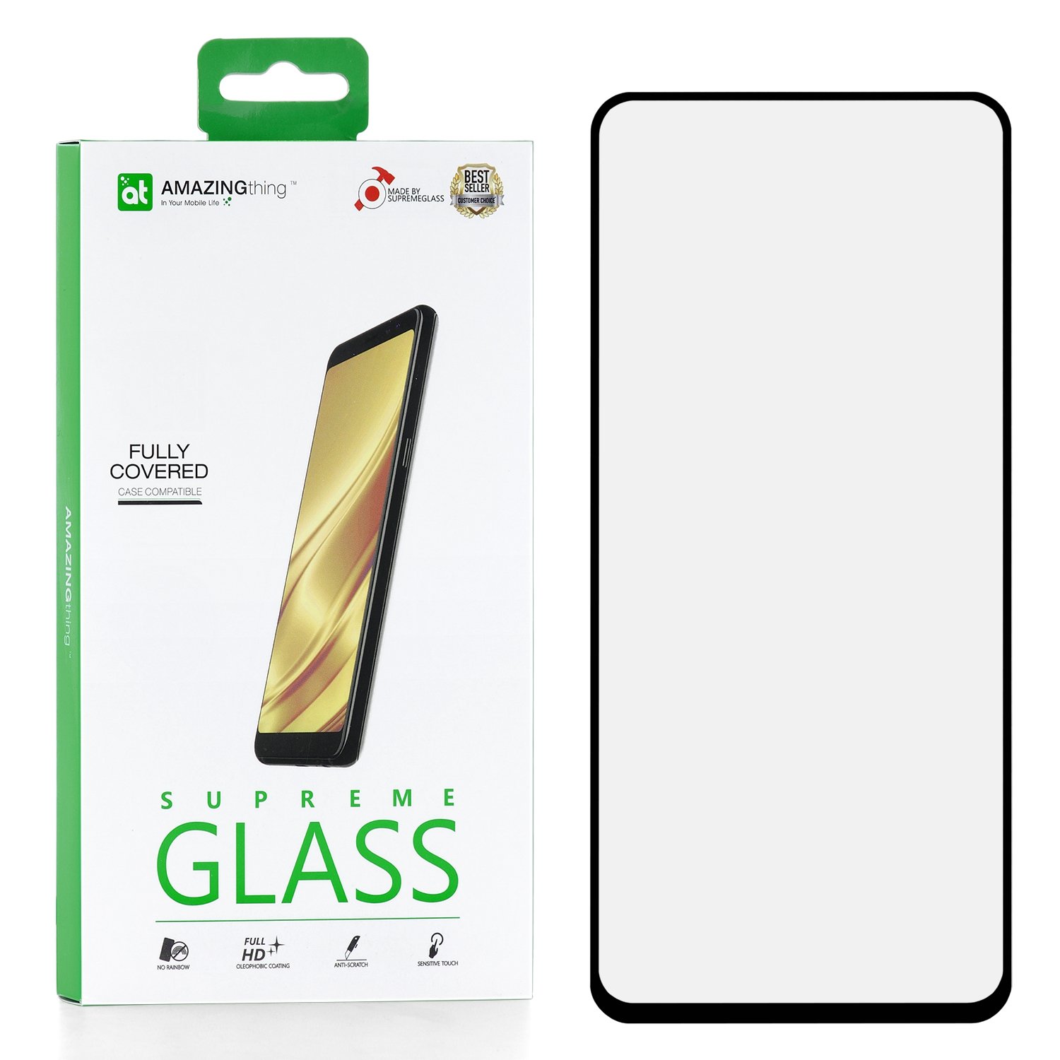 фото Защитное стекло для samsung galaxy a70 (2019) amazingthing supremeglass full glue black