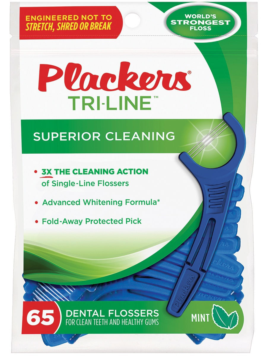 

Флоссер Plackers Tri-Line Flosser