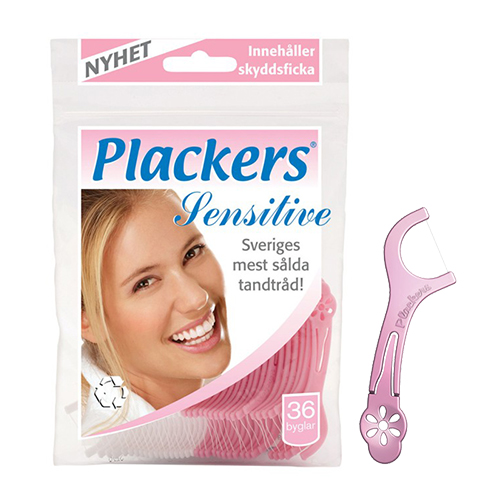 Флоссер Plackers Sensitive Flosser зубная нить флоссер dental flosser