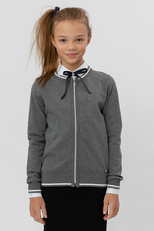 

Кардиган детский Button Blue 220BBGS35010100 Серый 122, 220BBGS35010100