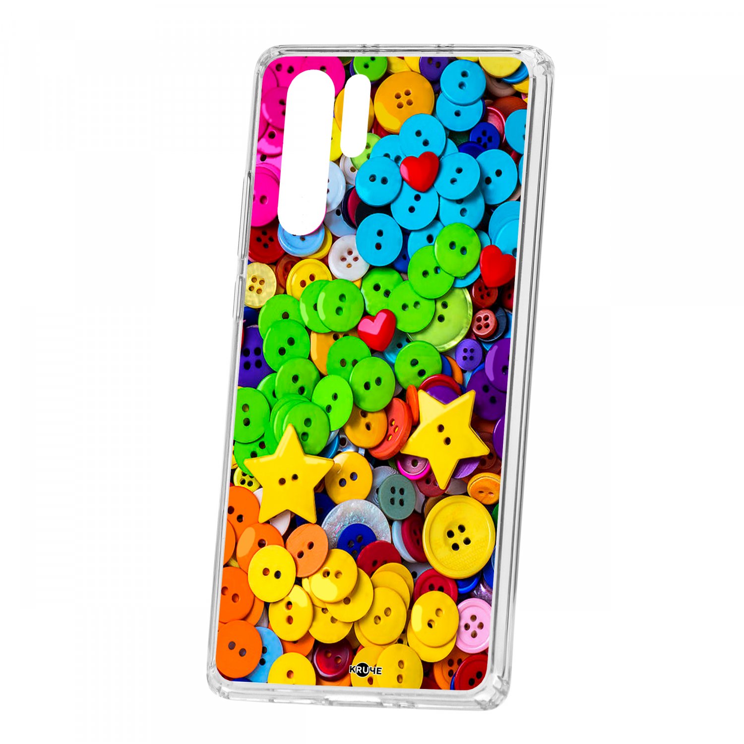 Чехол для Huawei P30 Pro КRUЧЕ Print Пуговки