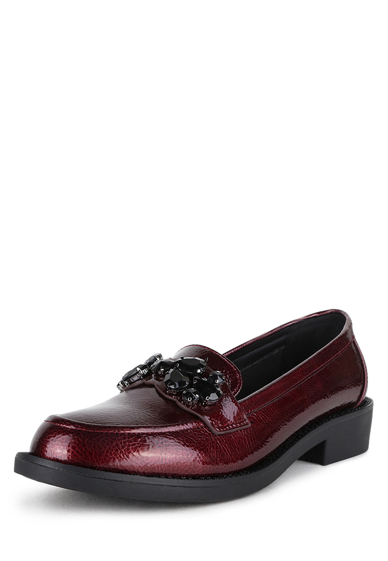 

Лоферы женские T.Taccardi 710018605 бордовые 39 RU, Бордовый, 710018605