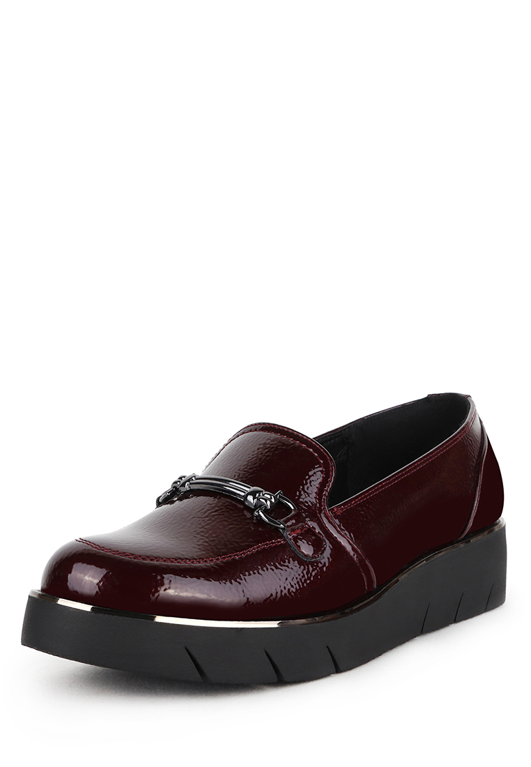 

Лоферы женские T.Taccardi 710018603 бордовые 37 RU, Бордовый, 710018603