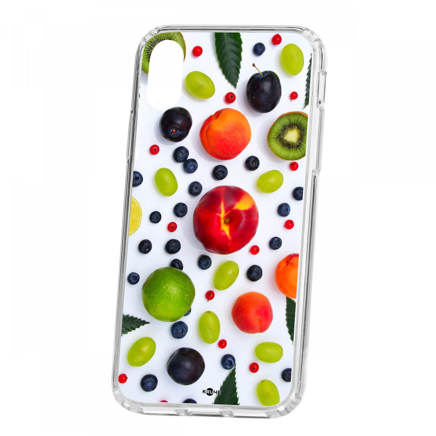 фото Чехол apple iphone x kruche print fruits кruче