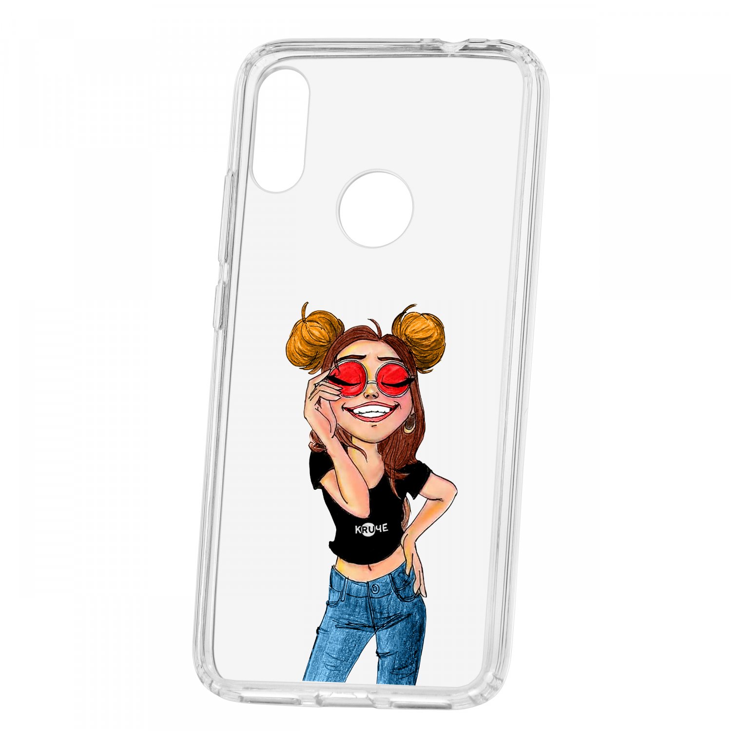 фото Чехол xiaomi redmi note 7 kruche print smiling кruче