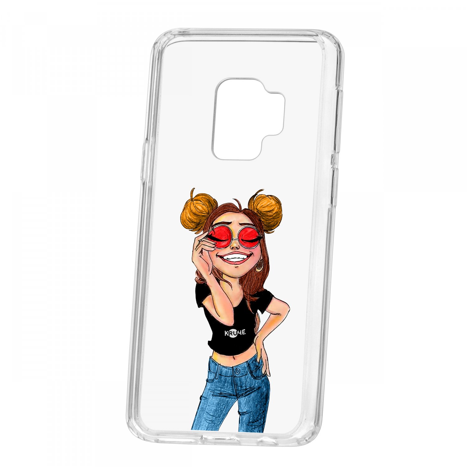 фото Чехол для samsung galaxy s9 кruче print smiling