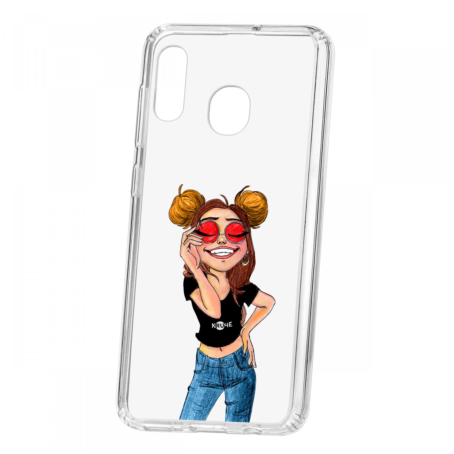 фото Чехол для samsung galaxy a20 кruче print smiling