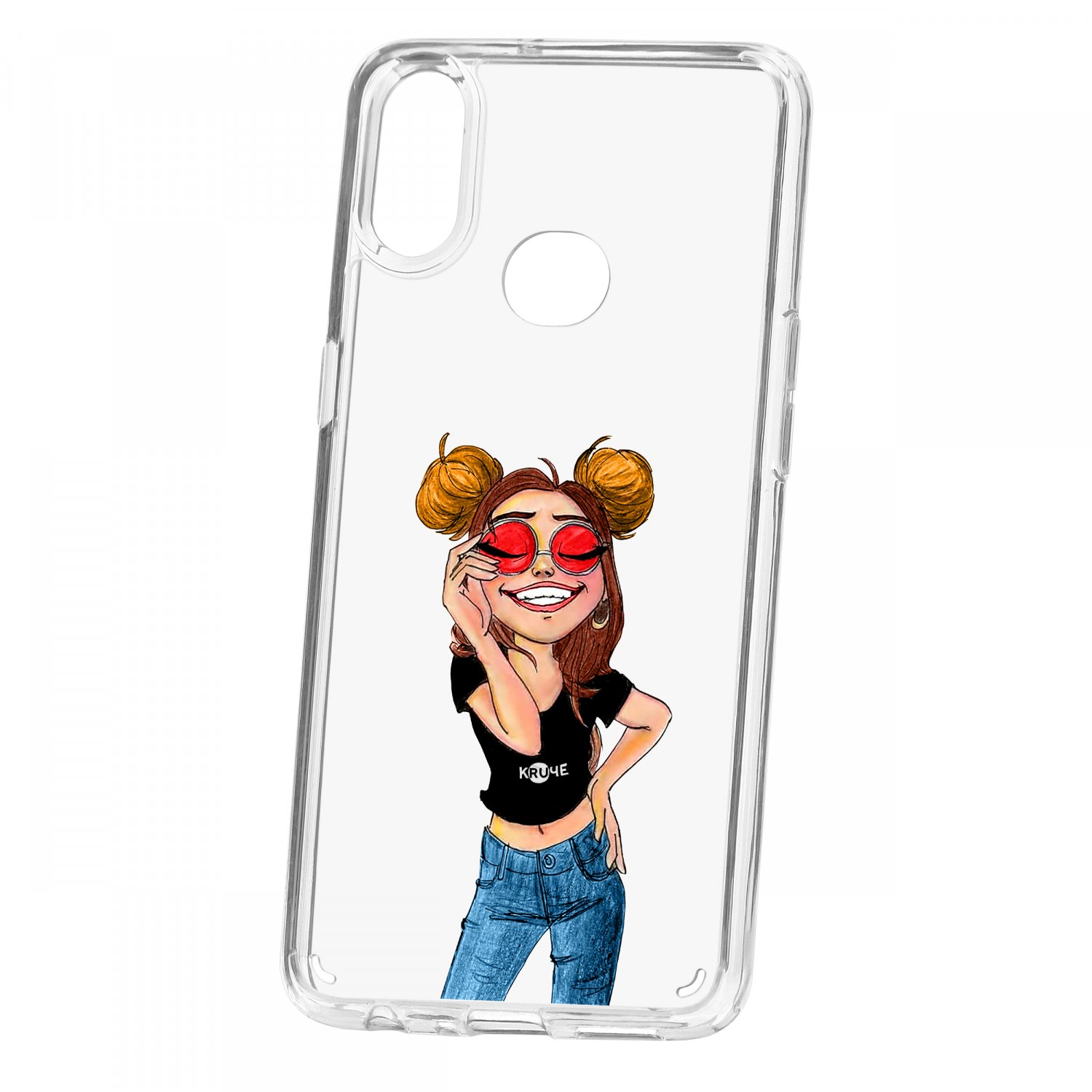 фото Чехол для samsung galaxy a10s кruче print smiling