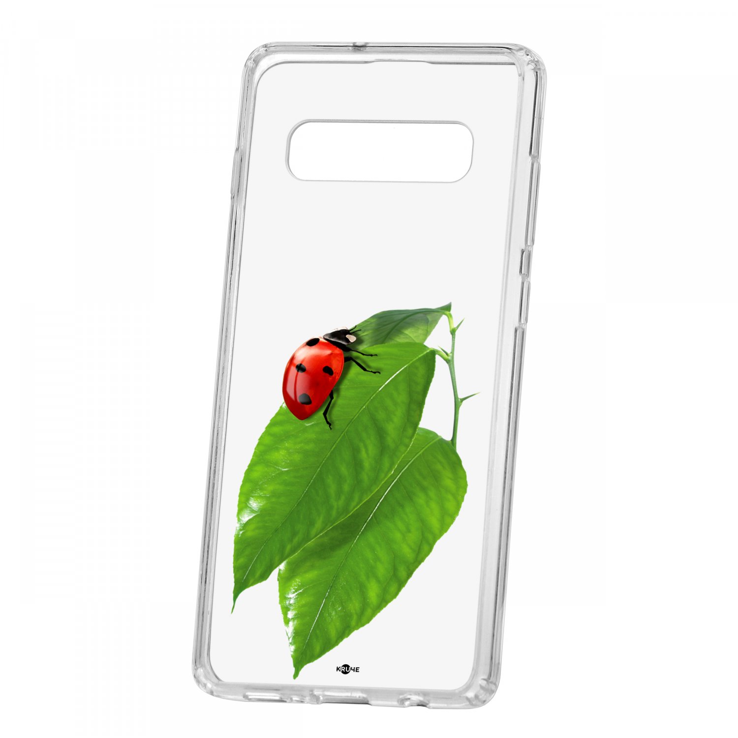 Чехол для Samsung Galaxy S10+ КRUЧЕ Print Ladybug