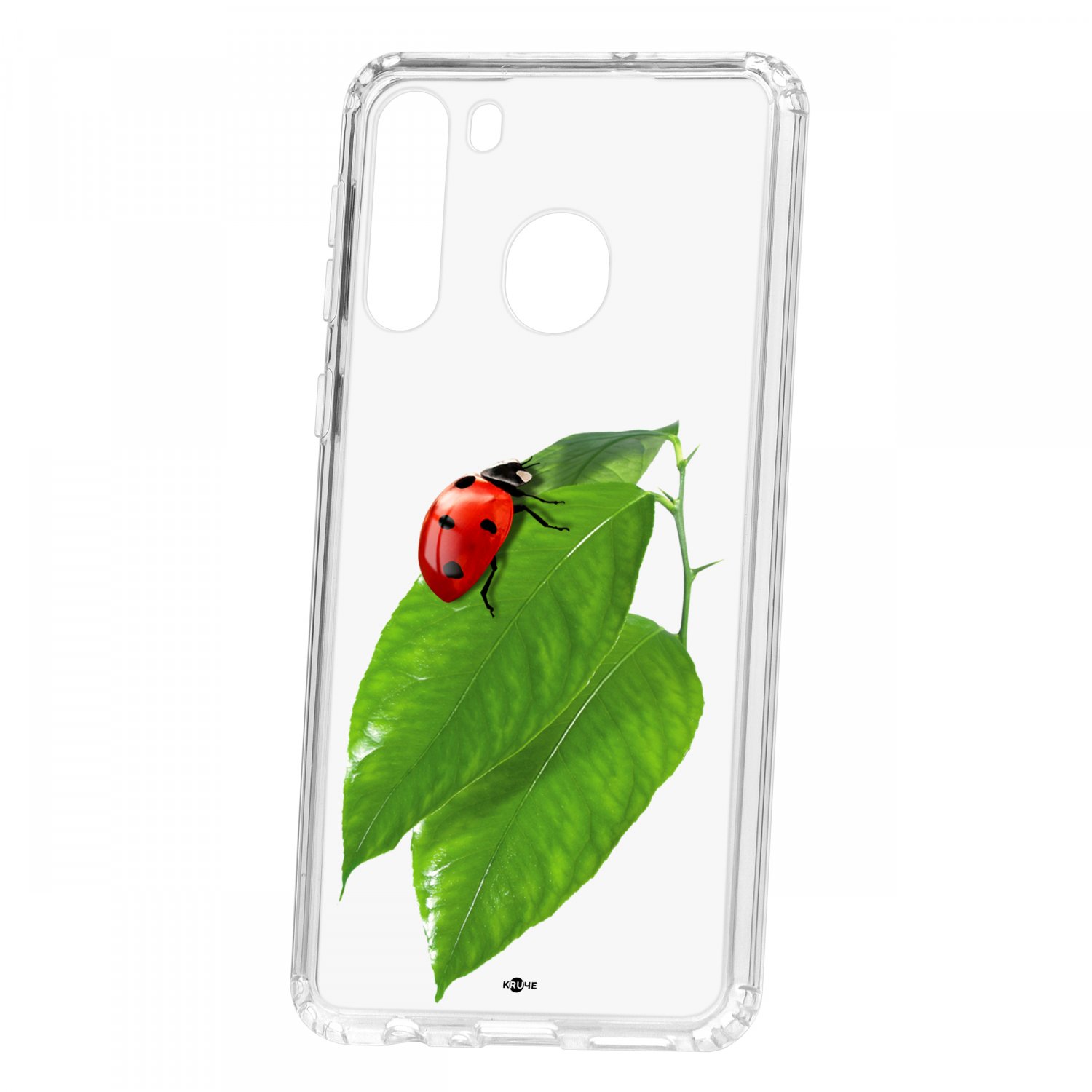 фото Чехол samsung galaxy a21 kruche print ladybug кruче