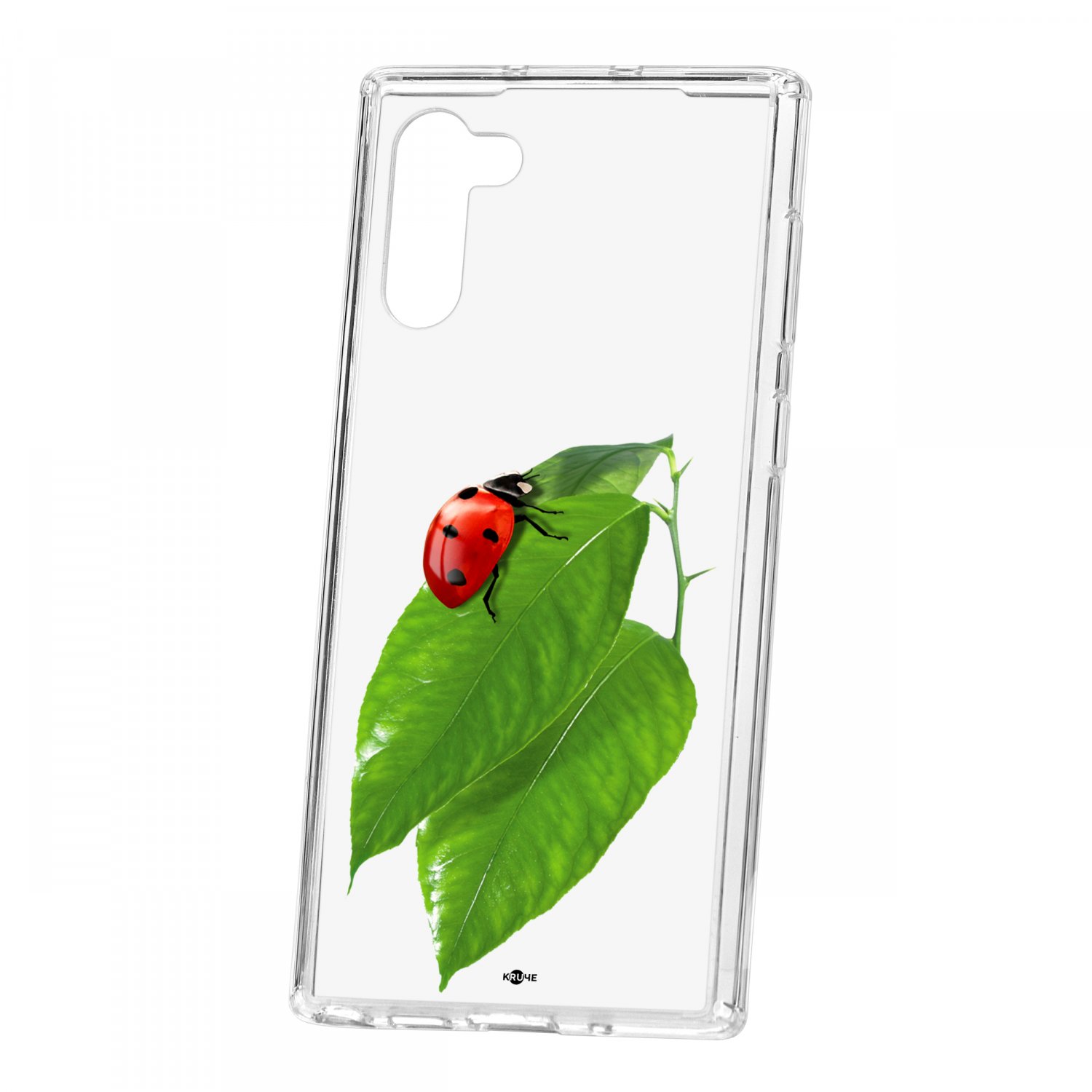 фото Чехол kruche print для samsung galaxy note 10 ladybug кruче