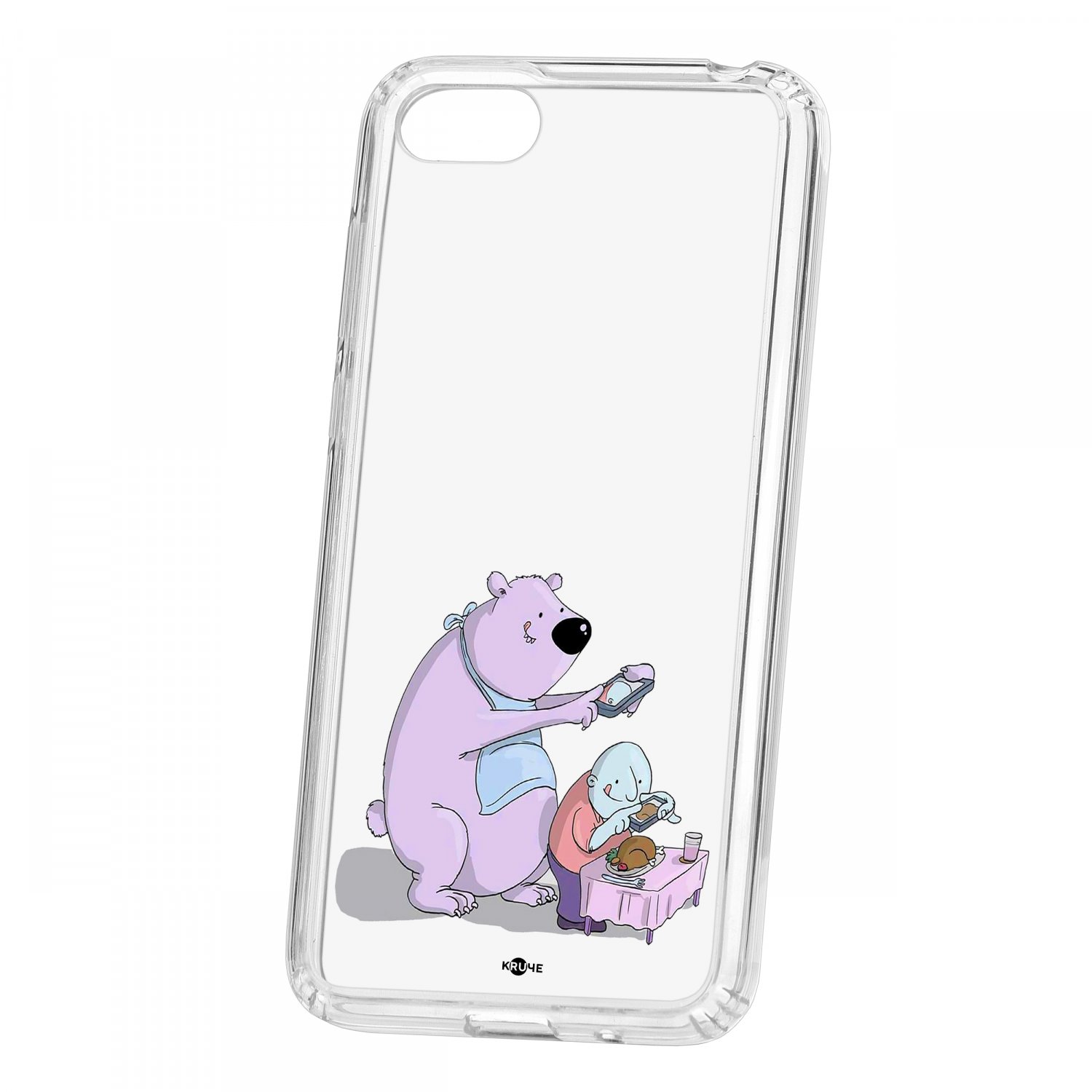 

Чехол для Huawei Honor 7A КRUЧЕ Print Foodstagramm, Print