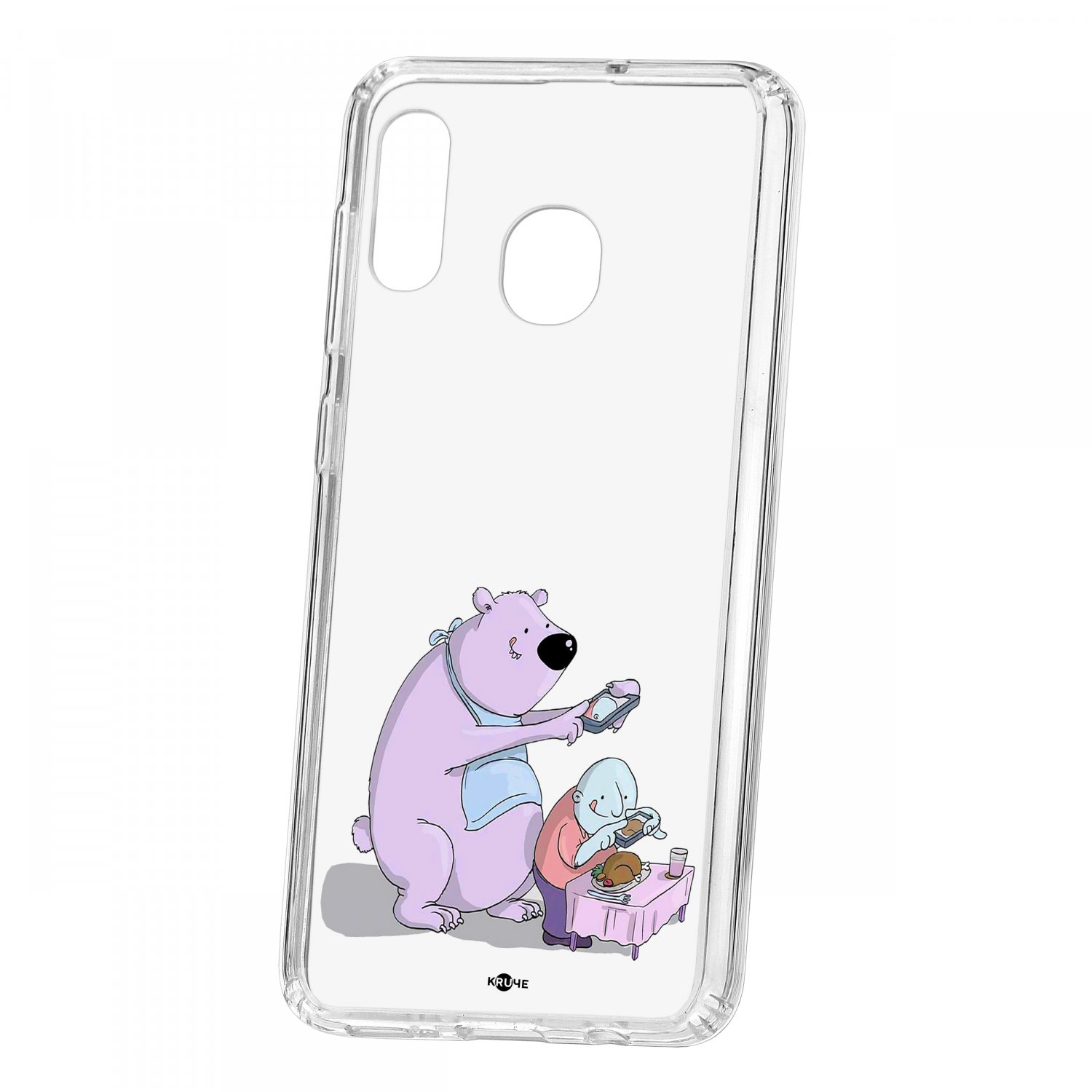 

Чехол для Samsung Galaxy A20 2019 КRUЧЕ Print Foodstagramm, Print