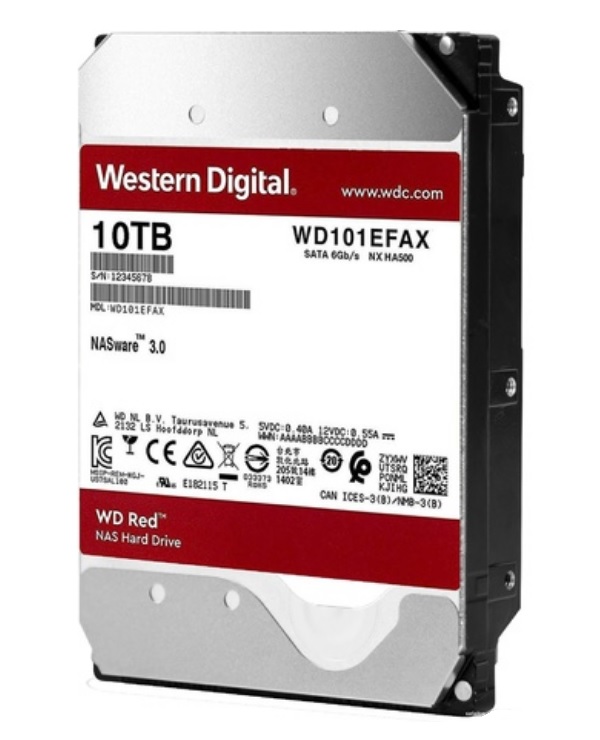 фото Внутренний hdd диск wd 10tb wd101efax red