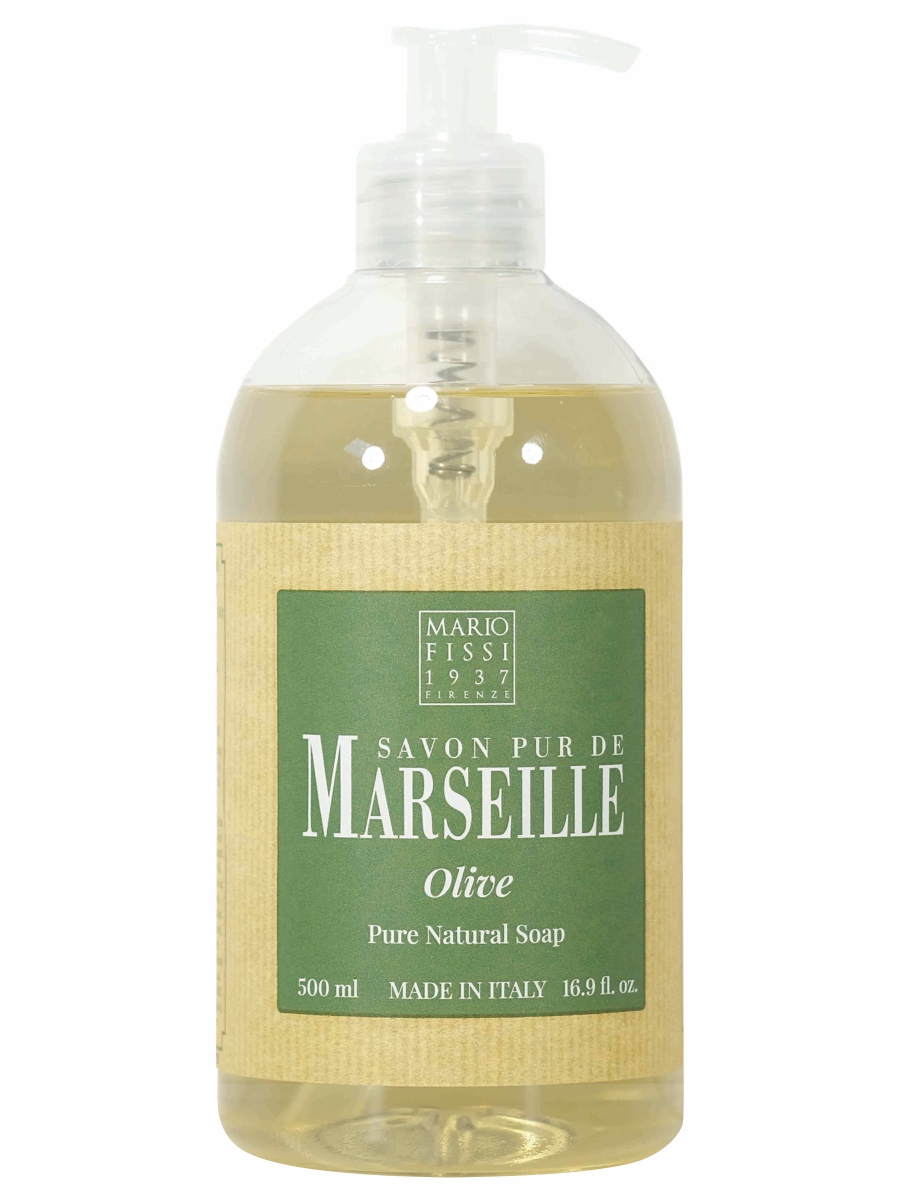 Жидкое мыло Mario Fissi 1937 Marseille Олива Olive 500мл mario fissi 1937 мыло английская лаванда engtlish lavander 125 гр