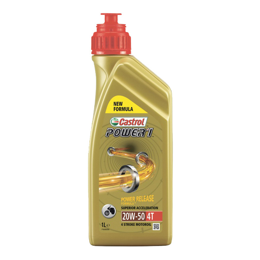 фото Моторное масло castrol power 4t 20w-50 1л