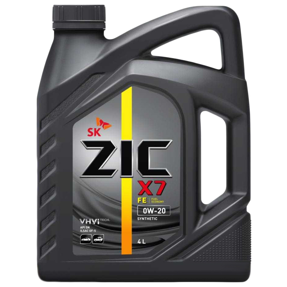 

Моторное масло ZIC X7 FE 0W20 4 л, X7 FE