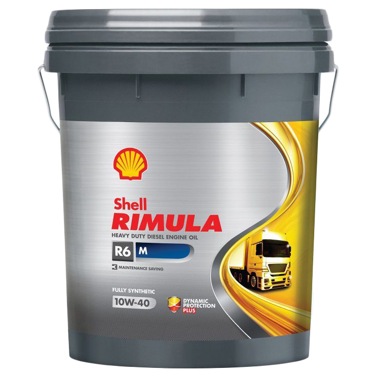 фото Моторное масло shell rimula r6 m 550027478 10w40 20 л