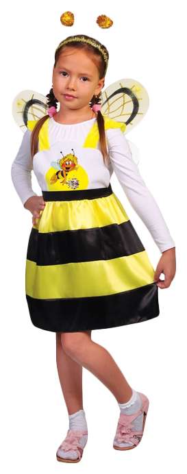 фото Карнавальный костюм страна карнавалия пчела, цв. желтый; черный р.110