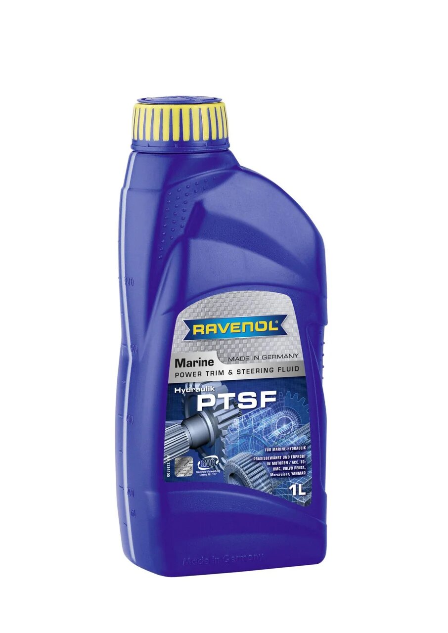 фото Гидравлическое масло ravenol marine power trim u.steering fluid ( 1л) new