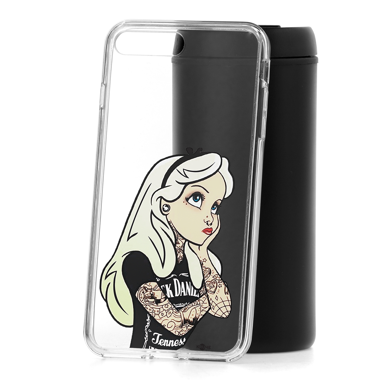 фото Чехол для apple iphone 7 / 8 / se 2020 plus / 8 plus кruче print tattoo girl