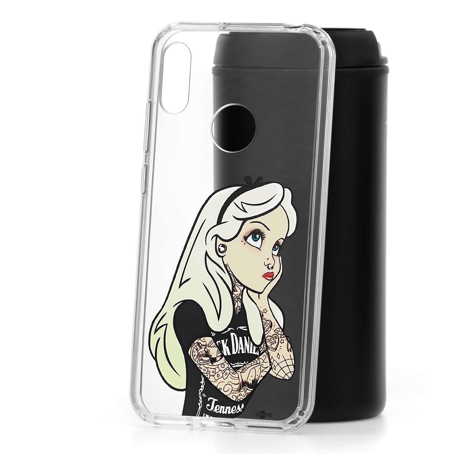 фото Чехол для huawei y6 2019 кruче print tattoo girl