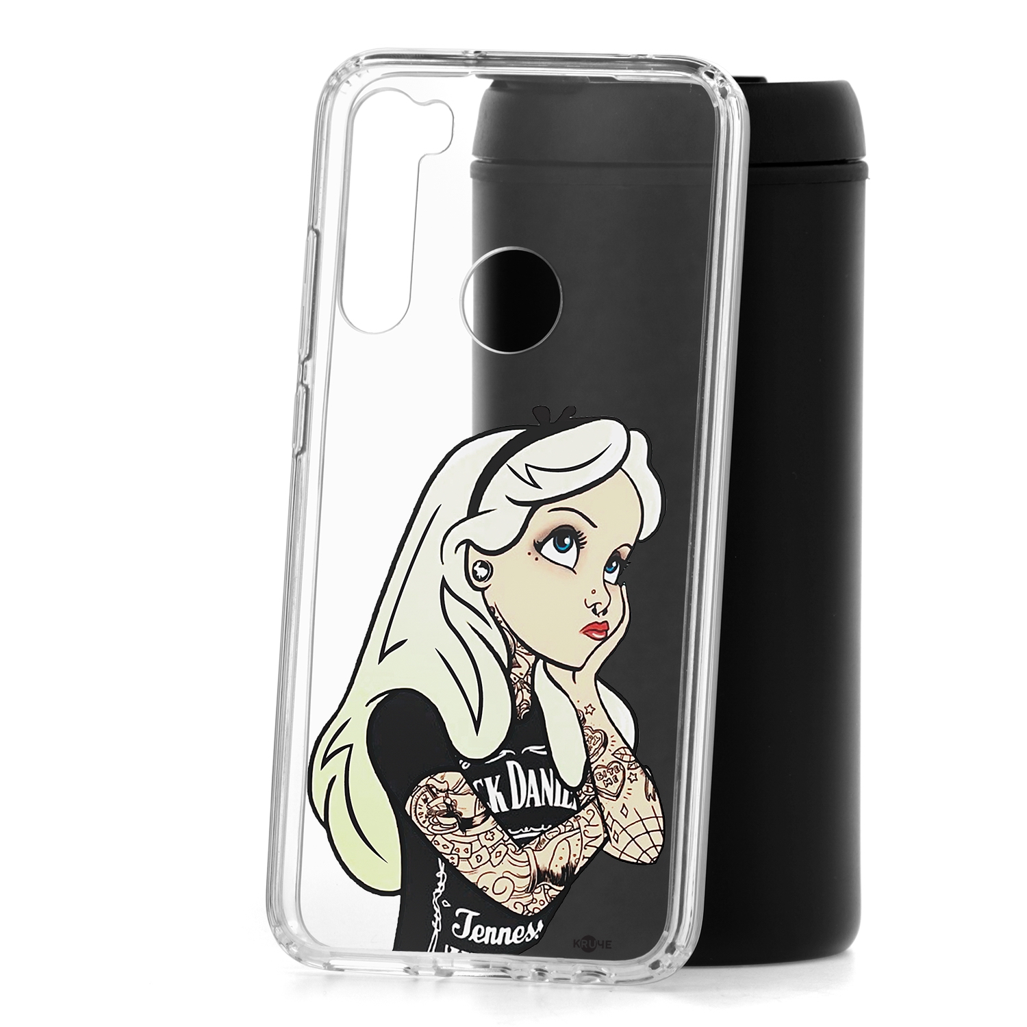 фото Чехол xiaomi redmi note 8 kruche print tattoo girl кruче