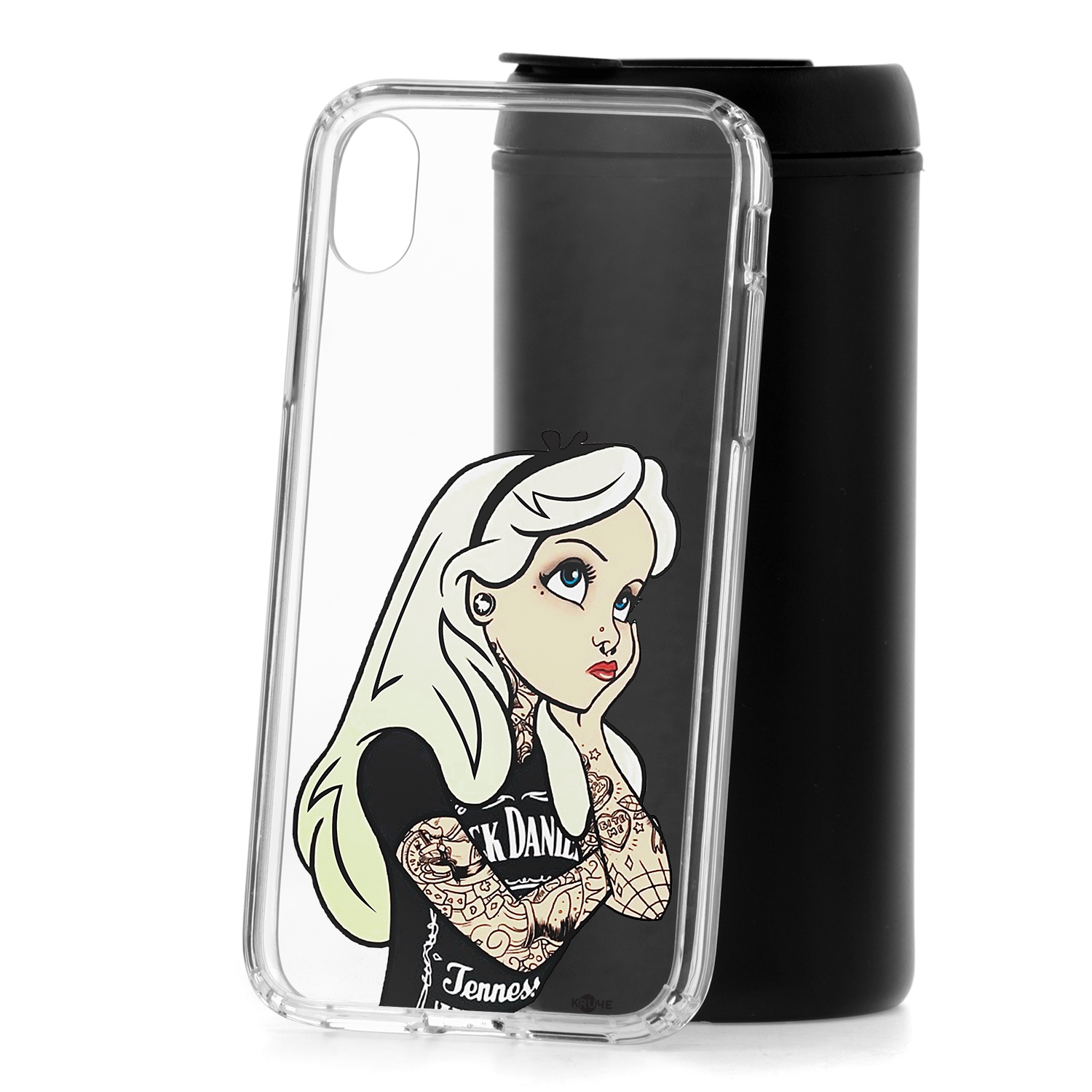 фото Чехол для apple iphone xr кruче print tattoo girl