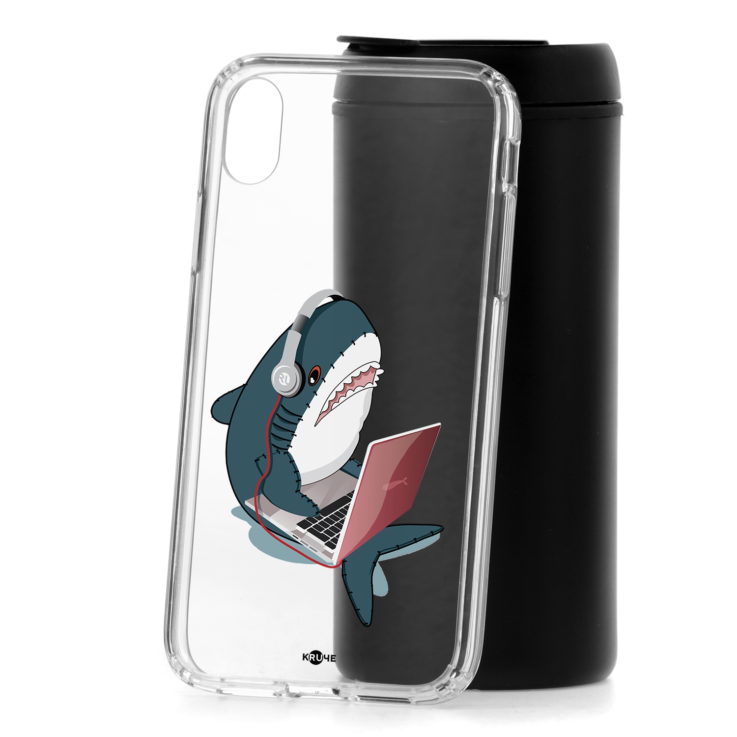 

Чехол для Apple iPhone XR КRUЧЕ Print Акула, Print