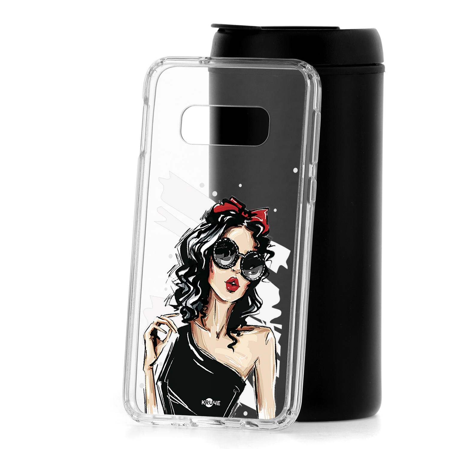 Чехол для Samsung Galaxy S10e КRUЧЕ Print Фэшн леди