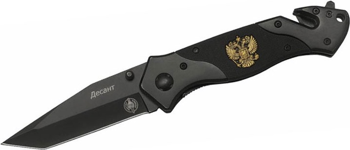 

Туристический нож Мастер Клинок M9674, черный, M9674