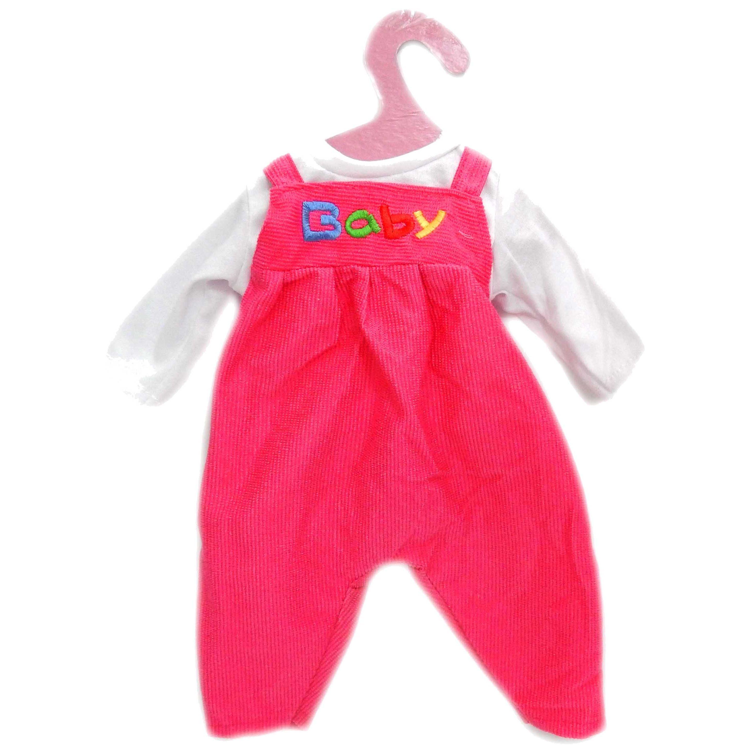 фото Одежда для кукол: комбинезон (красный/синий цвет), 25x1x38 см nobrand