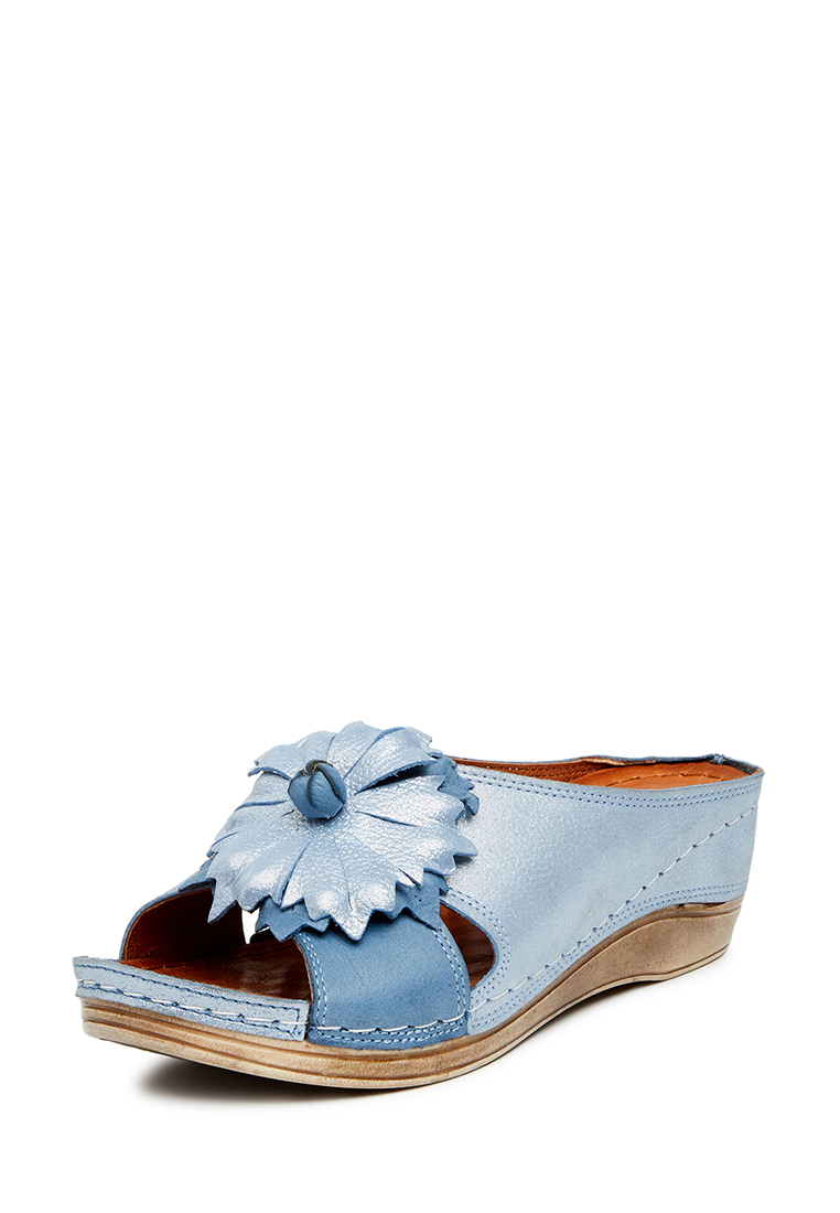 

Сабо женские Alessio Nesca голубые, 710018229