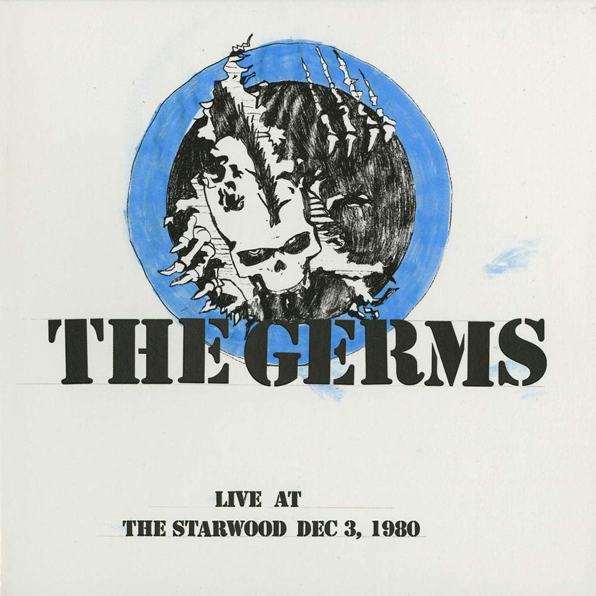 фото The germs live at the starwood dec. 3, 1980 (colored vinyl) (2lp) мистерия звука